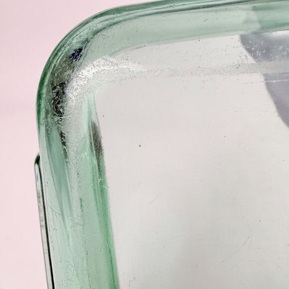 Vintage Anchor Hocking Ovenware Amber Glass Square Baking Dish #1035 2qt 8 X 8 - Picture 6 of 6